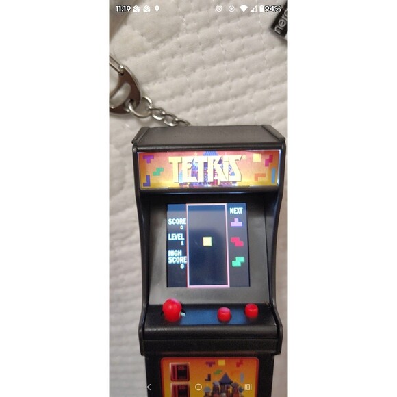 6 X Namco World's Smallest Tiny Arcade Galaxian Ms Pac-Man Space Invaders Galaga - Picture 7 of 13